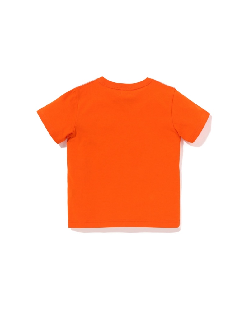 Hauts Bape Baby Milo Friends Balloon Orange Enfant | TOR-85387555